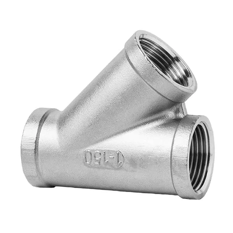 BSP Neoksidebla Ŝtalo Anguligita Pipe Tee