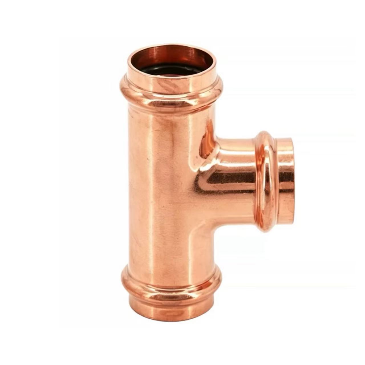 Duoble-Premu Egala Tee Plumbing Fitting