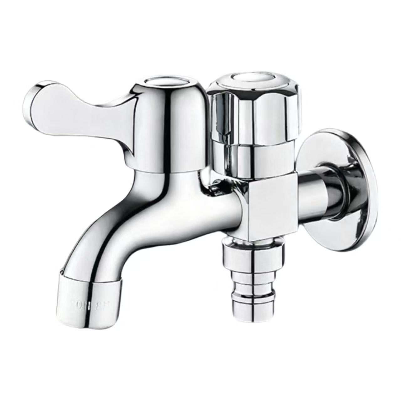 Duobla Kontrola Duobla Elirejo Lavmaŝino Faucet