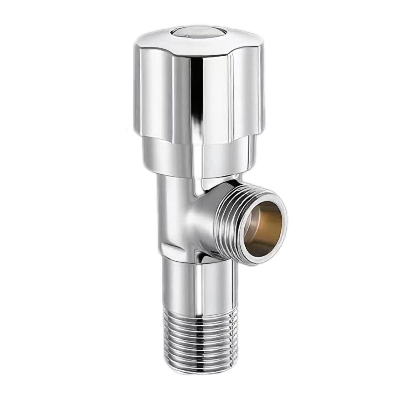 Domanaro Angula Valvo Banĉambro Akvo Enirejo Fittings Domanaro Angula Valvo Banĉambro Akvo Enirejo Fittings